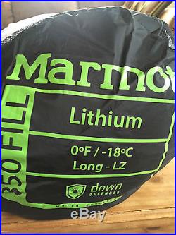 пуховой спальный мешок marmot lithium рейтинг