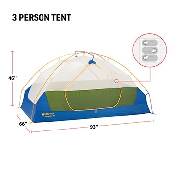 палатка Marmot Tungsten 3P