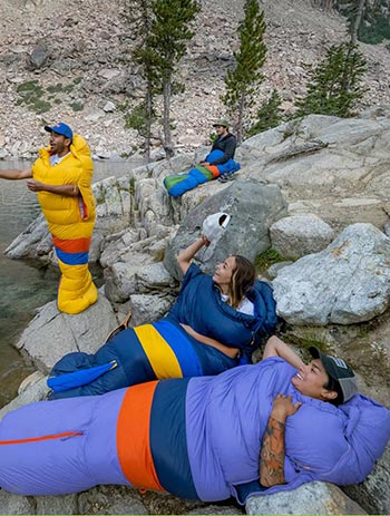 пуховой спальник marmot never summer купить